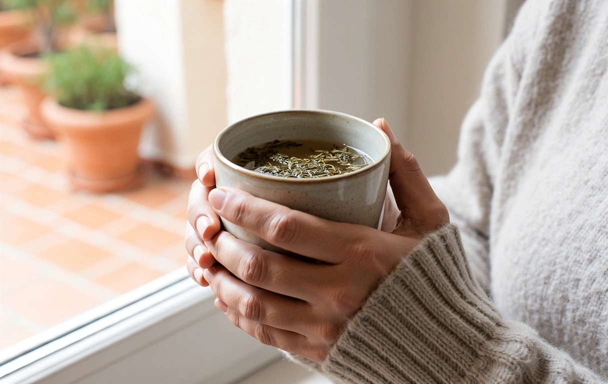 Momento de pausa consciente